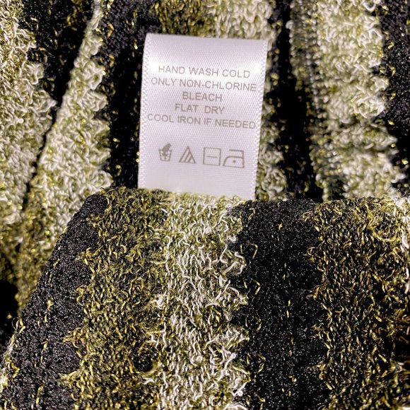 Anthropologie Ro & De Stripe Boho Babydoll Top Peplum Style NWT Size Medium - Picture 9 of 9